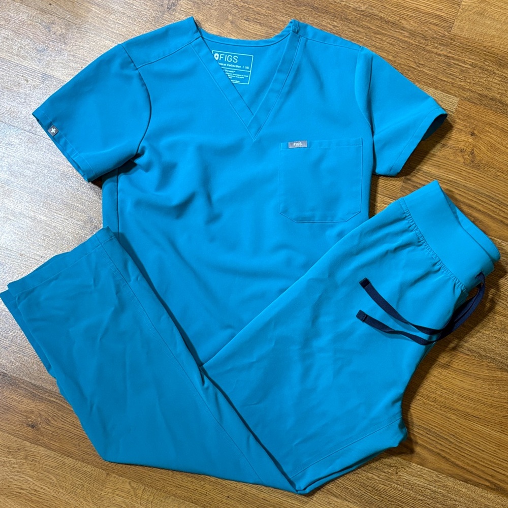 Figs Teal Scrub Set - Limited edition color